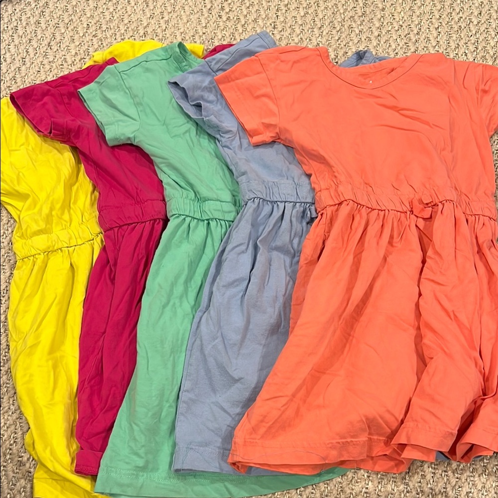 Primary Girls Tie Waist Dresses